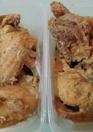 Foto resep Ayam goreng santen ungkep