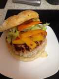 My Jamaican Chicken Burger 😋#chicken burger