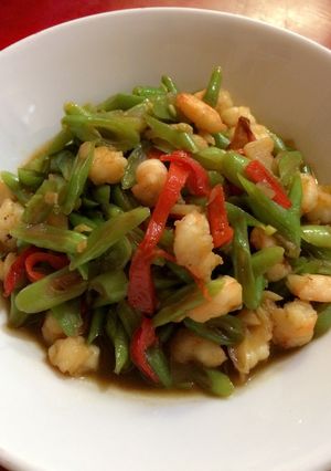 Foto resep Cah buncis udang