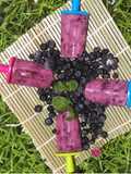 Blueberries plain yogurt & coconut water popsicles #KapsulAjaib#02