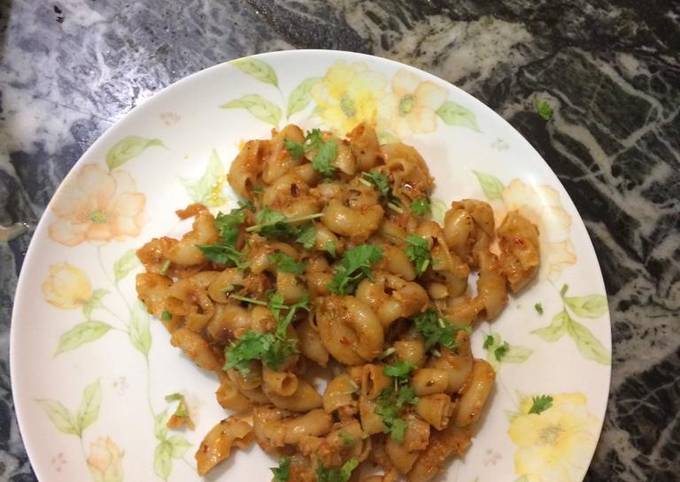 Cheesy creamy macaroni pasta Recipe