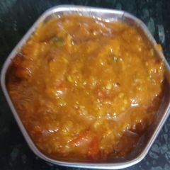 A picture of Tomato garlic chutney.