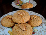 کوکی هویج و گردو