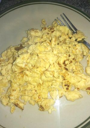 A picture of Scrambled eggs.