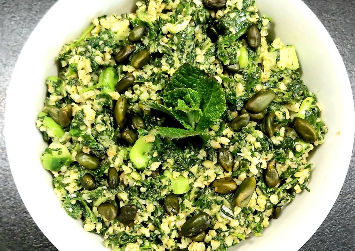 Steps to Prepare Favorite 🥗Taboulé vert aux herbes