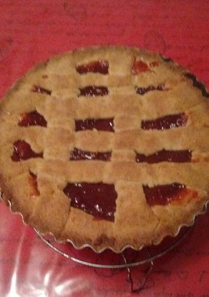 Una foto de Pastafrola de membrillo