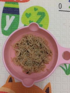 Foto resep Mpasi misoa goreng udang 10bln