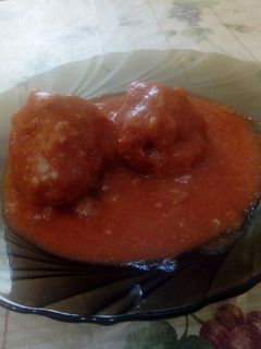 Paradicsomos húsgombóc recept fotója