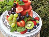 Watermelon Cake (fresh fruit cake)