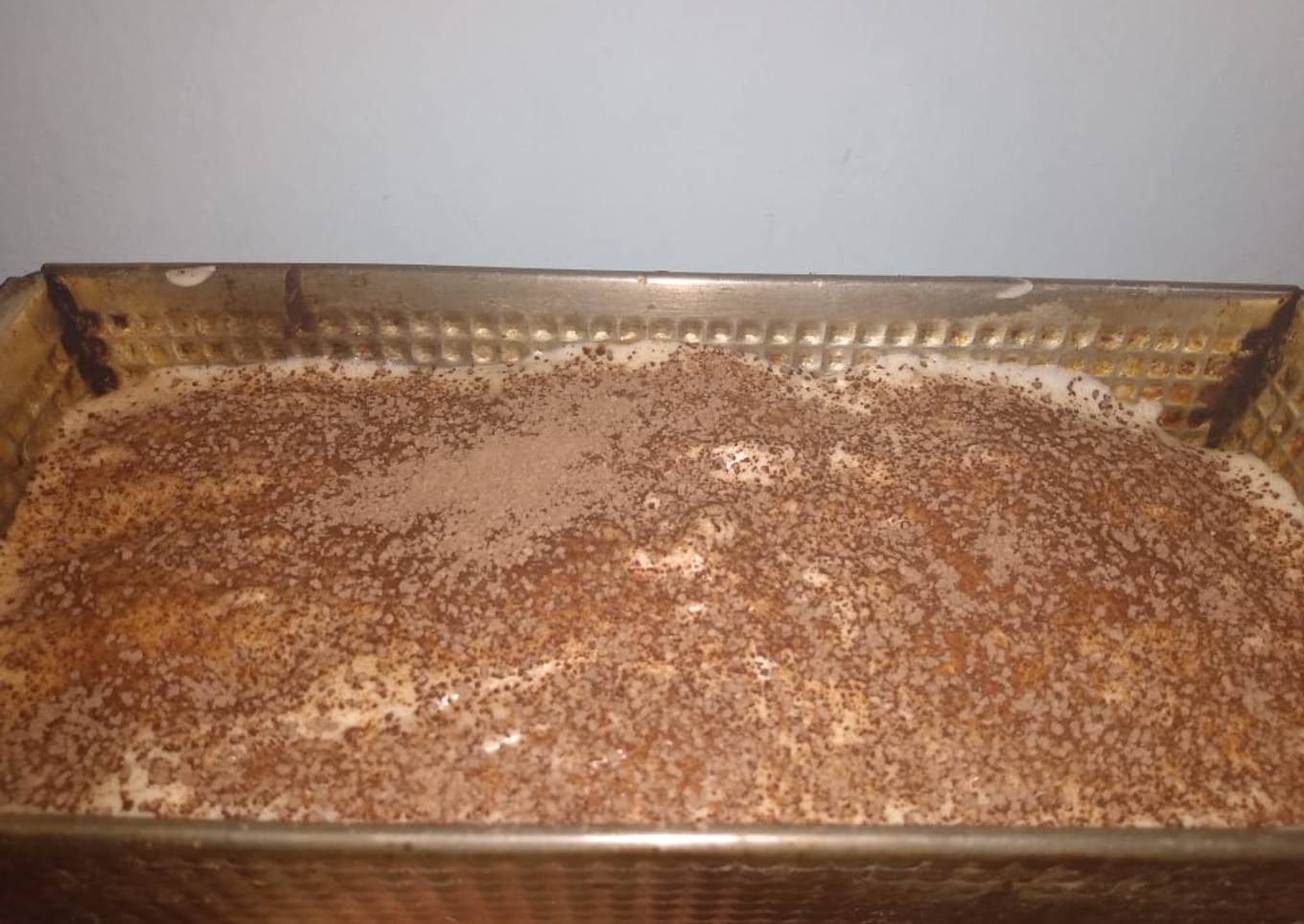 Tiramisú relleno