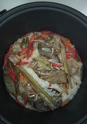 Foto resep Nasi Liwet Rice Cooker