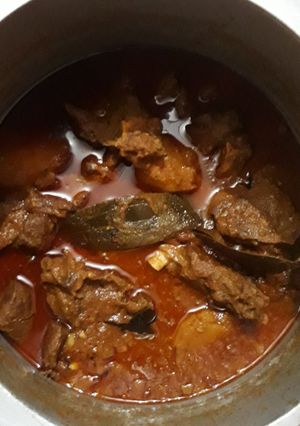 পাঁঠার মাংস রেসিপির প্রধান ছবি