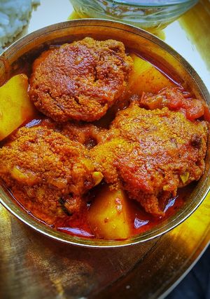 মাছের ডিমের বড়ার ডালনা (macher dimer borar dalna recipe) রেসিপির প্রধান ছবি