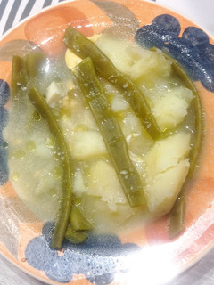 Una foto de Judías verdes con patatas