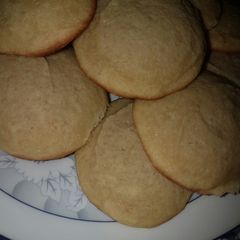 Very vanilla pudding cookies A picture of Very vanilla pudding cookies.