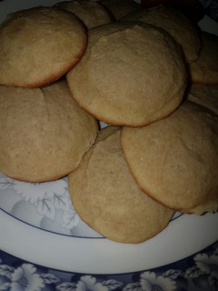 A picture of Very vanilla pudding cookies.