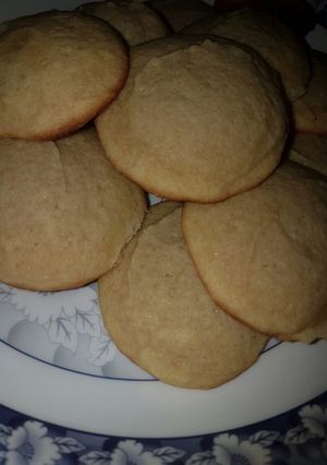 A picture of Very vanilla pudding cookies.