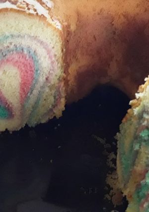 Φωτογραφία της συνταγής Κέικ ουράνιο τόξο 🌈