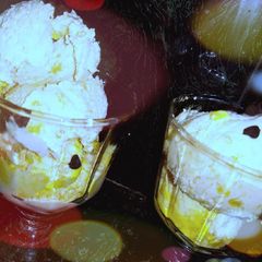 A picture of Sugar free mango icecream.