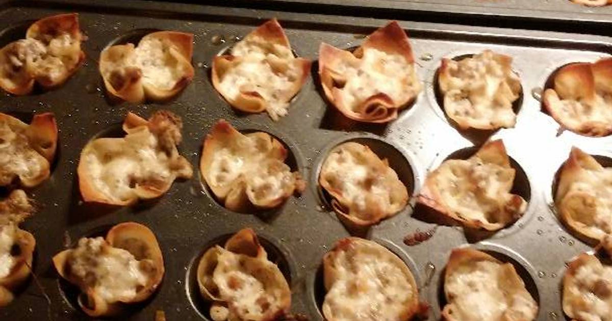 Sausage Wontons Recipe by jll32 - Cookpad