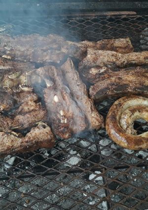 Una foto de Asado a la parrilla
