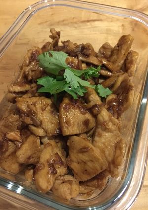 รูปของ ไก่กระเทียมพริกไทย