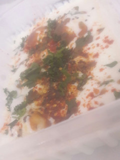 A picture of Gram flour dumplings#4weekchallenge.