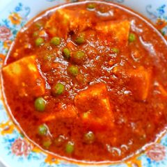 A picture of Matar paneer makhanwala.