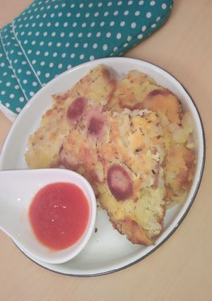 Foto resep Pizza Nasi #BikinRamadanBerkesan
