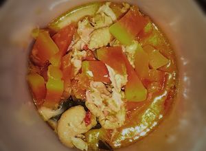 Foto resep Lodeh pepaya setengah matang cah blitar