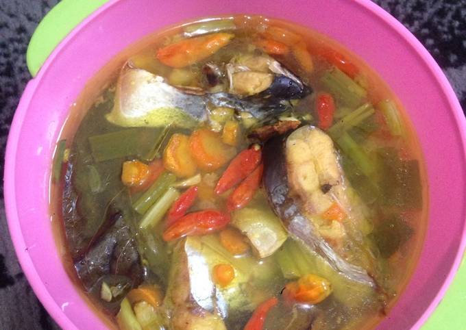 Soup Ikan Patin Asem Pedas Gurih