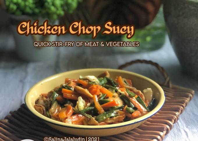 Langkah Mudah untuk Menyiapkan Chicken Chop Suey 🇫🇯 Anti Gagal
