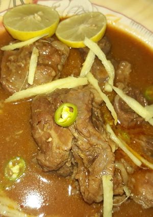 A picture of Beef nihaari.