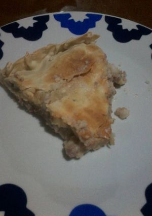 Una foto de Tarta de choclo y carne molida