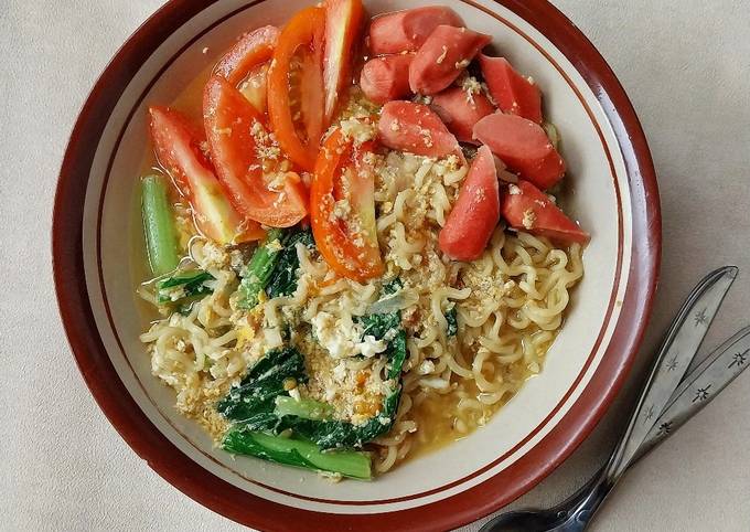 Resep Mie Rebus Kuah Nyemek Oleh Desriayu Cookpad