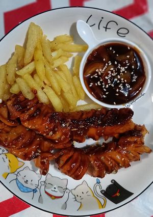 Foto resep Sosis Grill ala Rumahan