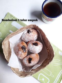 Foto resep Bomboloni 1 telur empuk