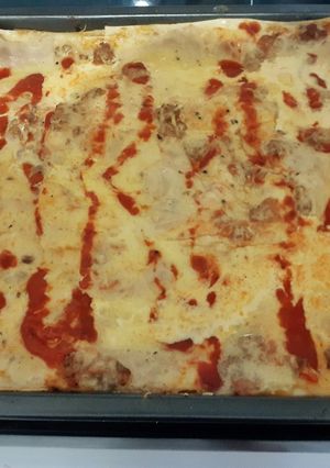 Una foto de Lasaña de carne