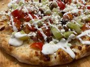 A picture of mediterranean chicken dinner