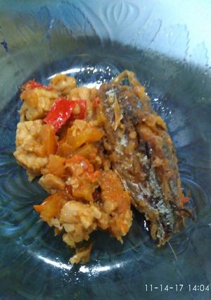 Foto resep Ikan Pindang Sambal Tempe