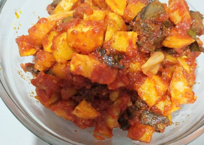 Resep Sambel goreng kentang ati sapi Anti Gagal