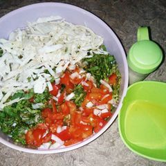 Traditional northern Nigeria salad A picture of Traditional northern Nigeria salad.