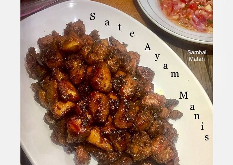 79. Sate Ayam Manis Sambal Matah