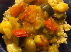 Foto di Tajine di verdure con bulgur