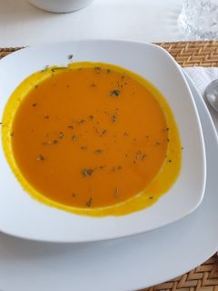 صورة لوصفة شوربة القرع الاحمر