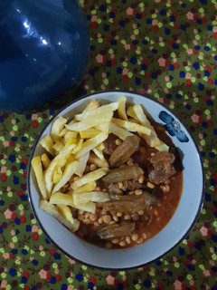 عکسی از دستور خورش بامیه