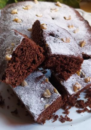 Una foto de Budín de Chocolate Fácil