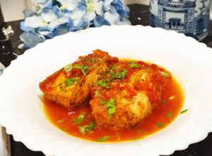 Hình của món Đậu phụ nhồi thịt Eat clean.