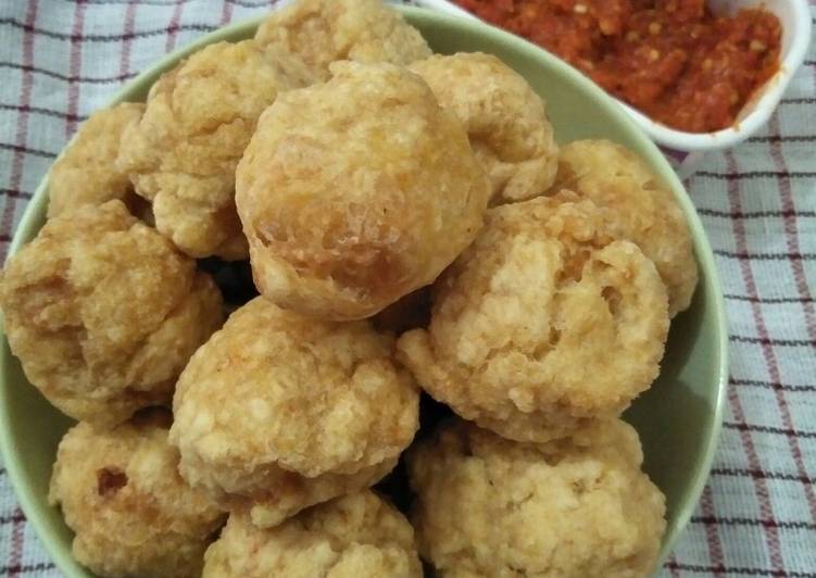 Rahasia Memasak Baso goreng mantul yang Gurih