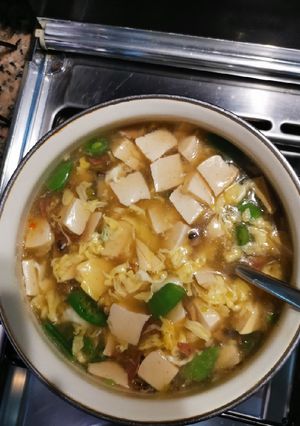 Foto resep Sup tahu 🍄 jamur